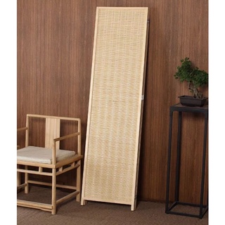 Folding screen divider, wood partition, penghadang ruang tamu