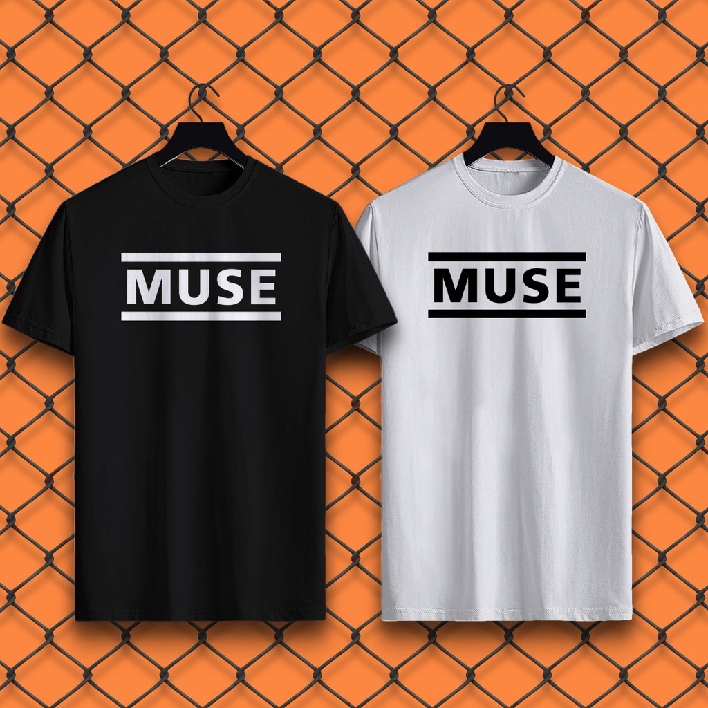 Hot Rock Band T-shirt MUSE 100% Cotton Streetwear Style Unisex Fashion Shirt RXapparel