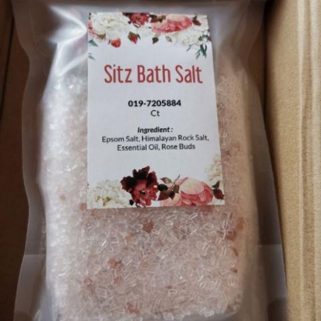 Sitz Bath Salt (EPSOM SALT) 100 Pure Essential Oil Shopee Malaysia