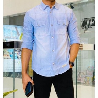 jack south denim shirt