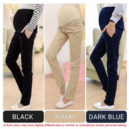 ▩HC Pregnancy Pants Pregnant Maternity pants Seluar mengandung 1pc seluar perempuan Pregnant Seluar Slack Women Casual