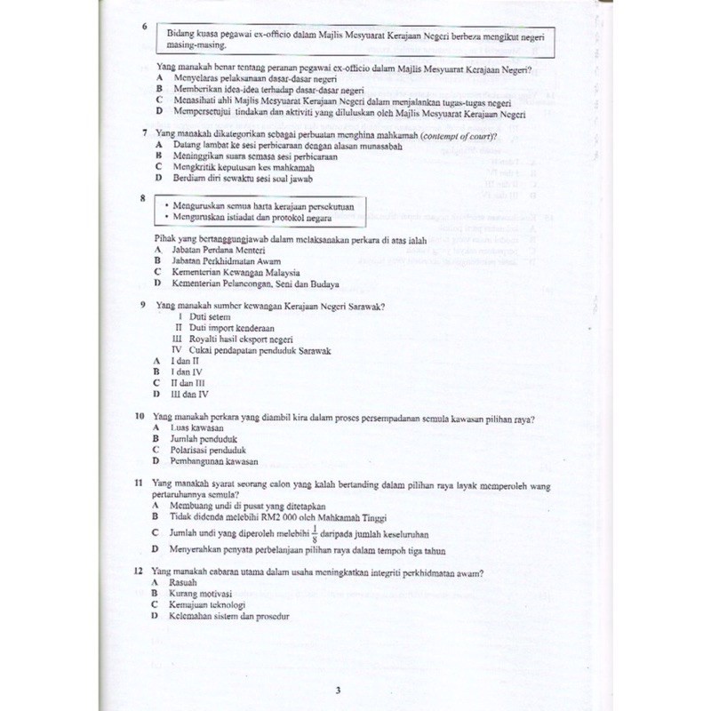 【Ilmu Bakti】Skor A dalam STPM Semester 1 Soalan KBAT