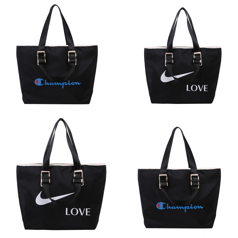 champion tote bag womens black