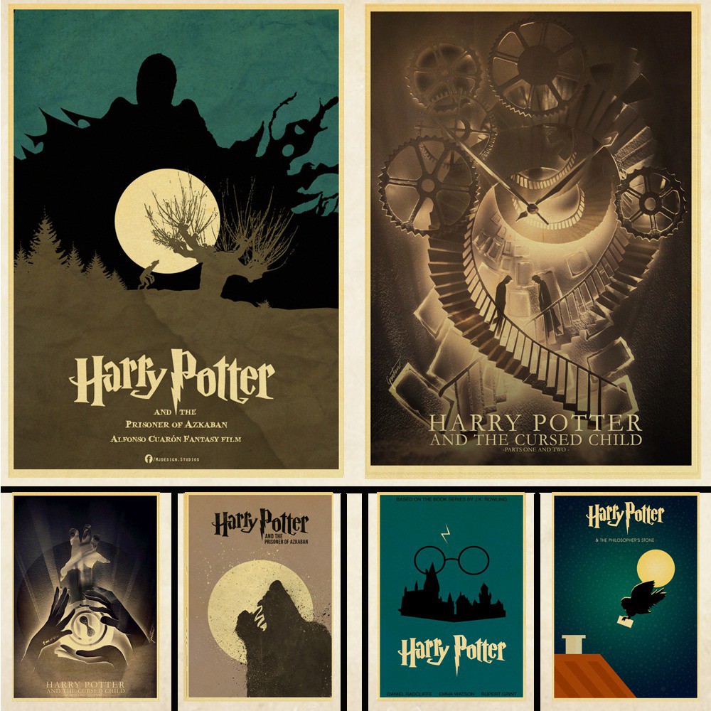 Instabuy Posters Harry Potter Vintage A3 42x30 cm