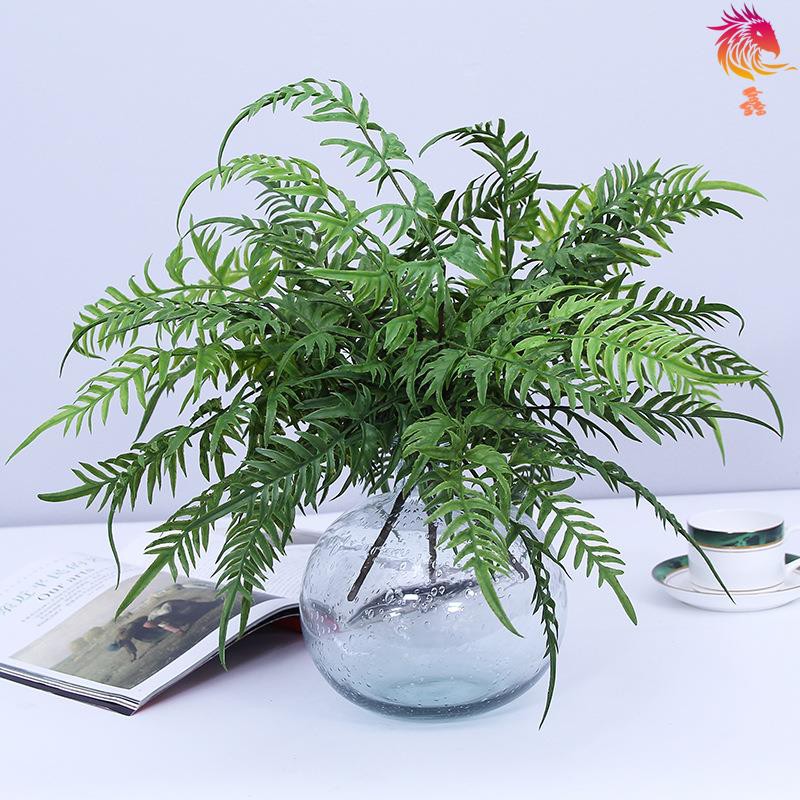 Artificial Plants Big Leaf Plastic Planting Leaf For Living Room Home Decoration