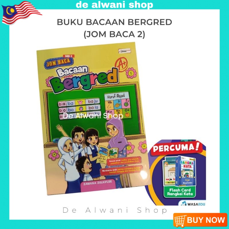 Buku Bacaan Bergred (Jom Baca 2) | Shopee Malaysia