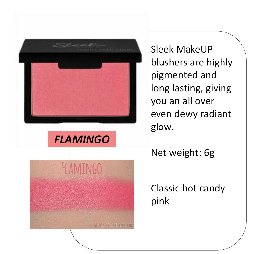 sleek keep it 100 blush