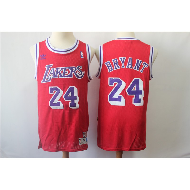 lakers jersey red