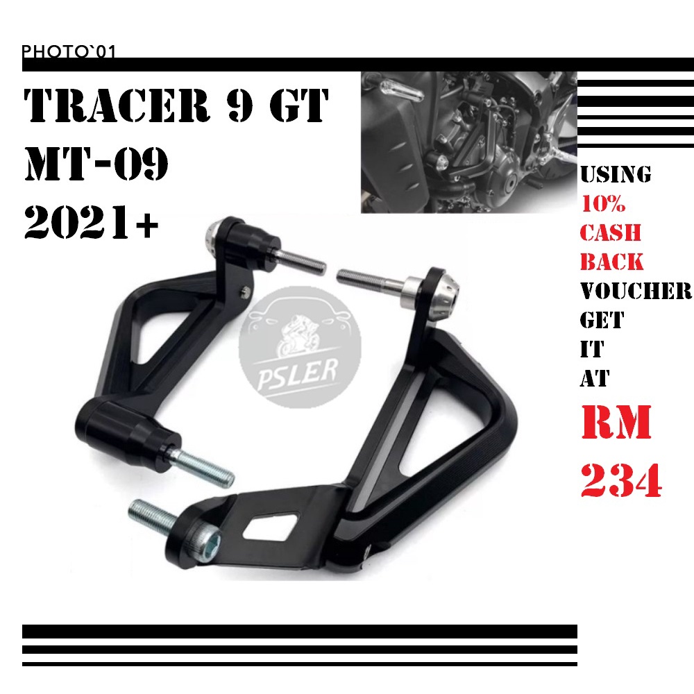 PSLER For Yamaha Tracer 9 GT Tracer 9GT MT09 2021 2022 Crash Bar Front