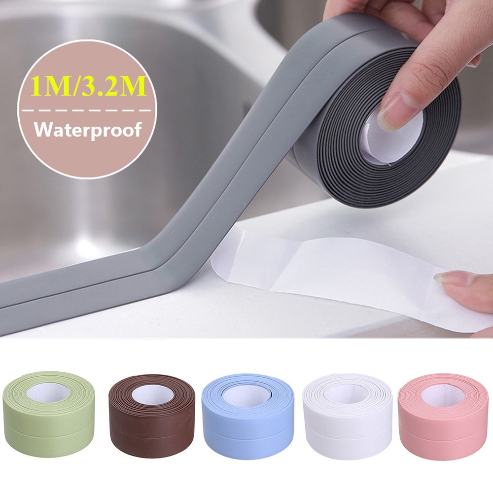 Wall Corner Sealing Adhesive Tape PVC Waterproof Self Adhesive Tile
