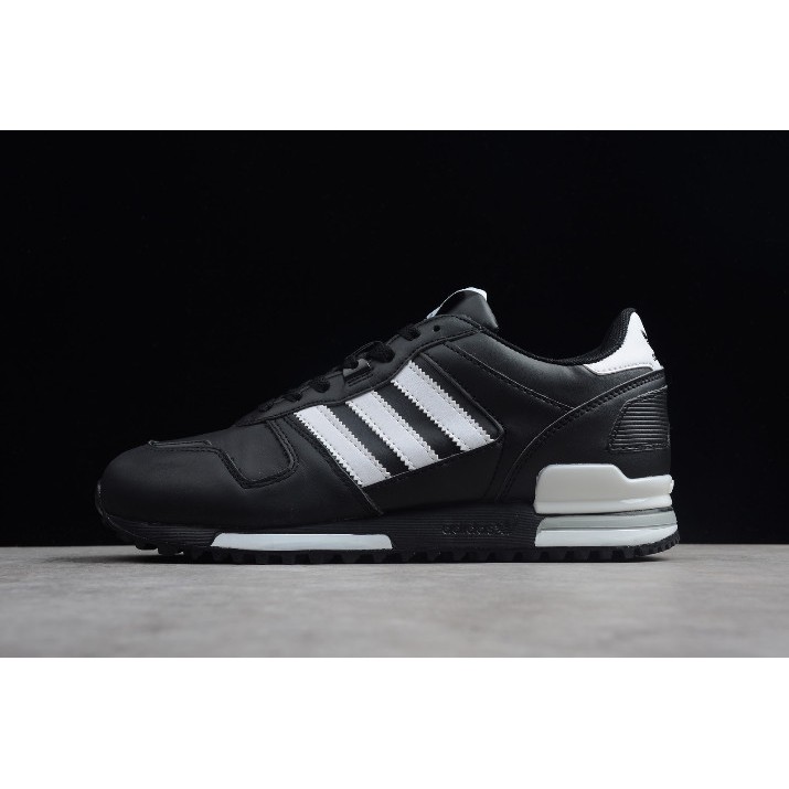 adidas Originals ZX 700 Black White Sneakers G63499 | Shopee Malaysia