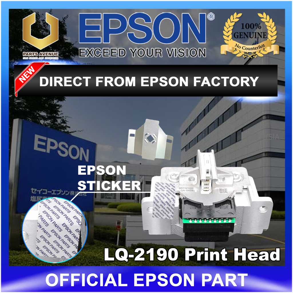 Official Epson Lq2190 Print Head Epson Lq 2190 Printer Print Head Epson Lq 2190 Printer Print 9783