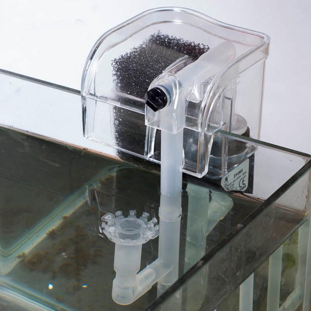 Mini Hang-On Filter Aquarium with skimmer | Shopee Malaysia