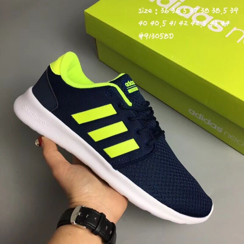 Women's men's shoes Adidas CF QT NEO couple shoes running shoes Kasut Women's men's shoes Adidas CF QT NEO couple shoes running shoes Kasut