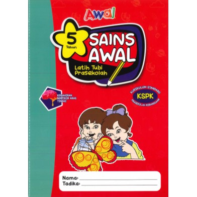 Buy [FREE GIFT + Ready Stock] Awal Sains Latih Tubi Prasekolah  5