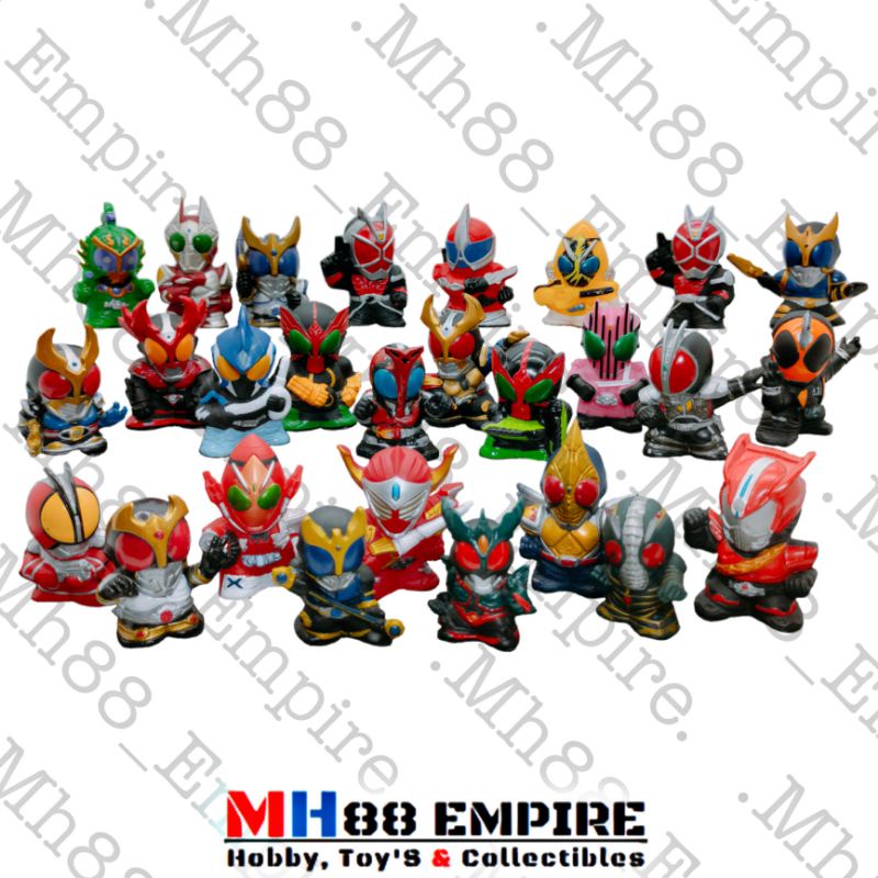 KAMEN RIDER FINGER PUPPET SOFT VINLY ACTION FIGURE COLLECTION MASKED