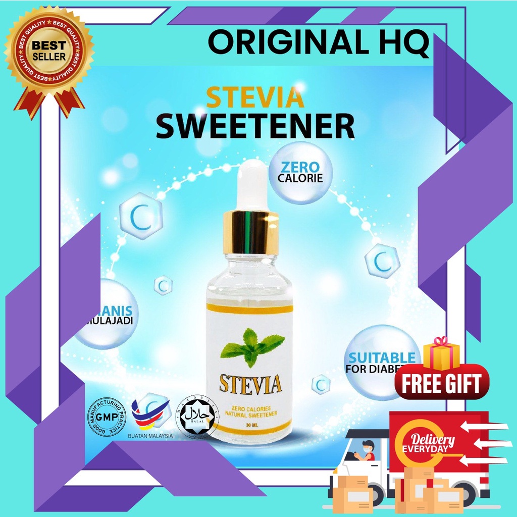 Stevia Sweetener Stevia Original Equal NATURAL SWEETENER STEEVYA 30ML Shopee Malaysia