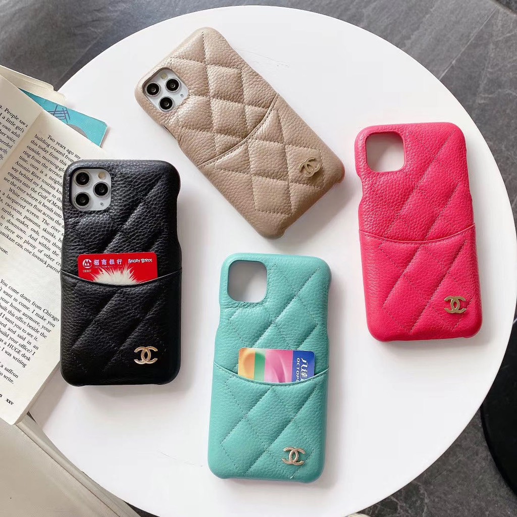 Luxury Trend Chanel Phone Case For Iphone12pro I11 I7 Ix Xr Shockproof Case Shopee Malaysia