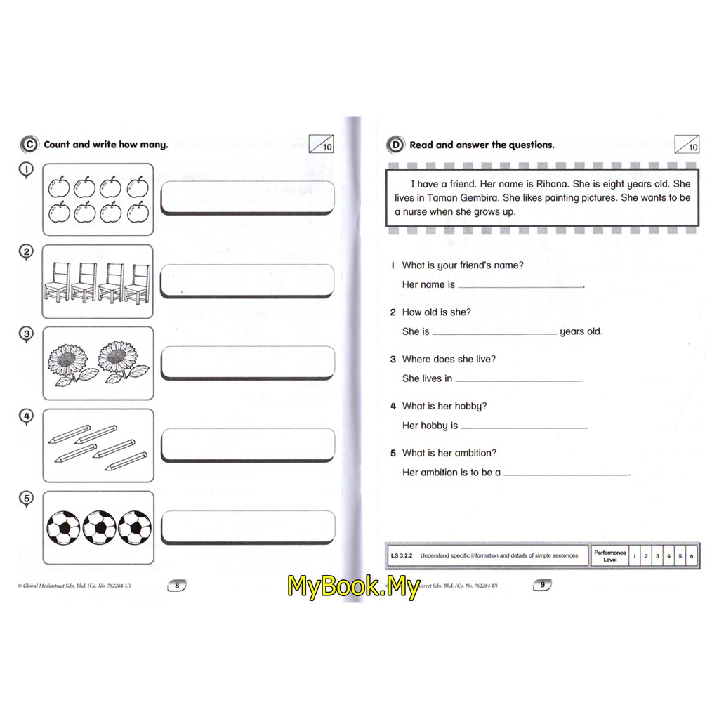 Buy MyB Buku Latihan  Aktiviti Pengukuhan PBD (Pentaksiran Bilik