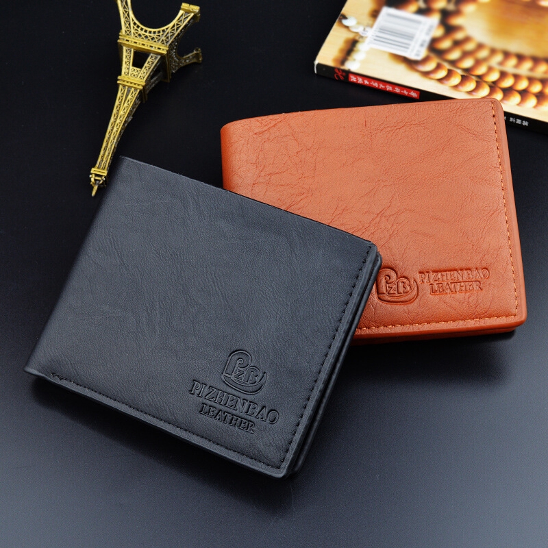 Pu Leather Men S Wallet Hot Wallet Wallet Wallet Shopee Malaysia