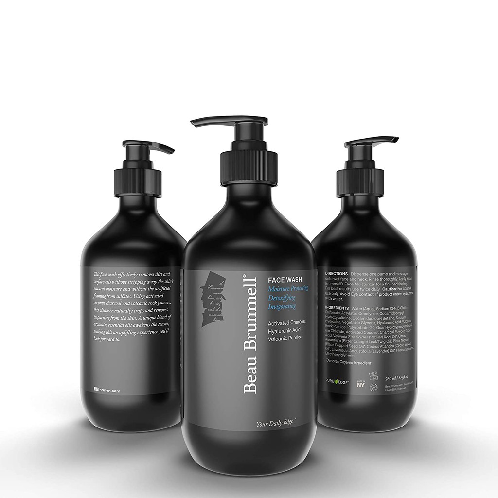 activated charcoal foaming face wash