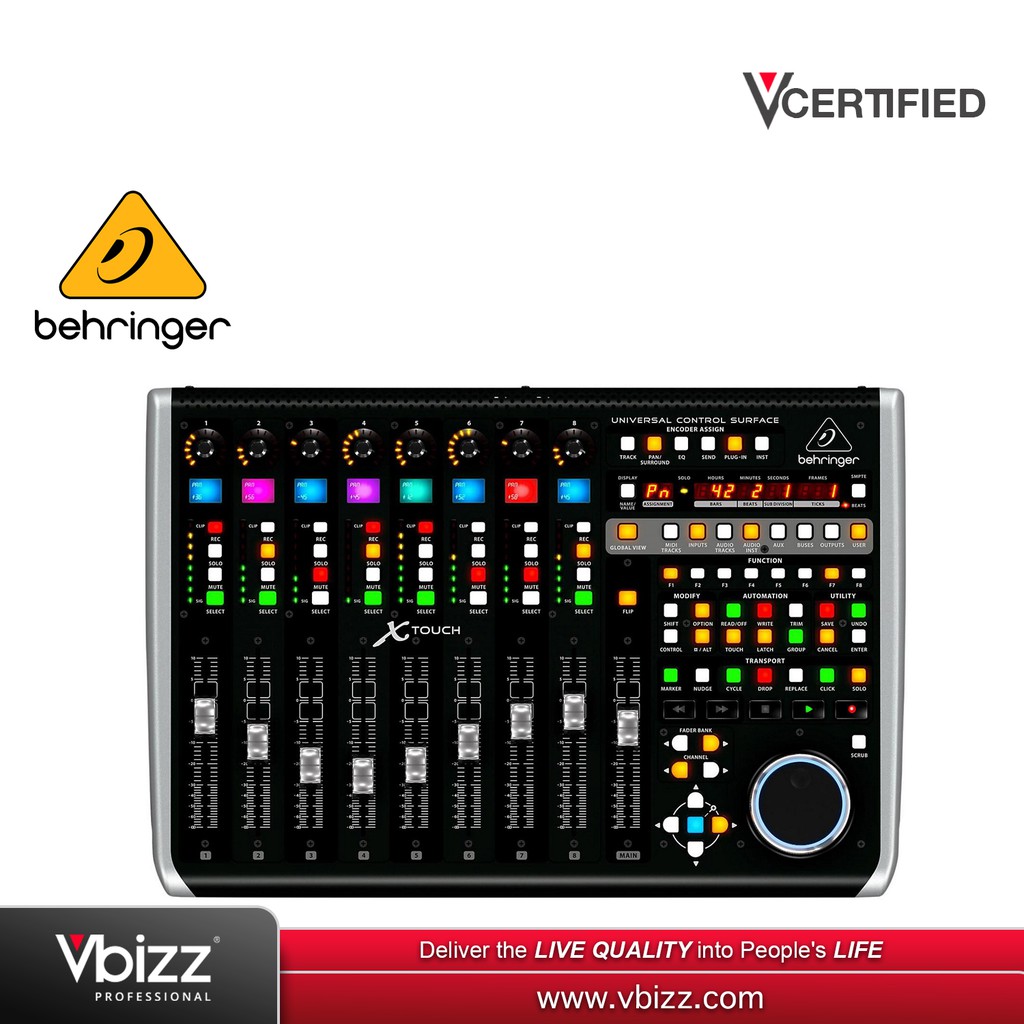 (X-TOUCH)　Ethernet/USB/MI　Surface　TOUCH　And　Faders　BEHRINGER　Motor　Sensitive　Touch　X　With　Control　PGMall