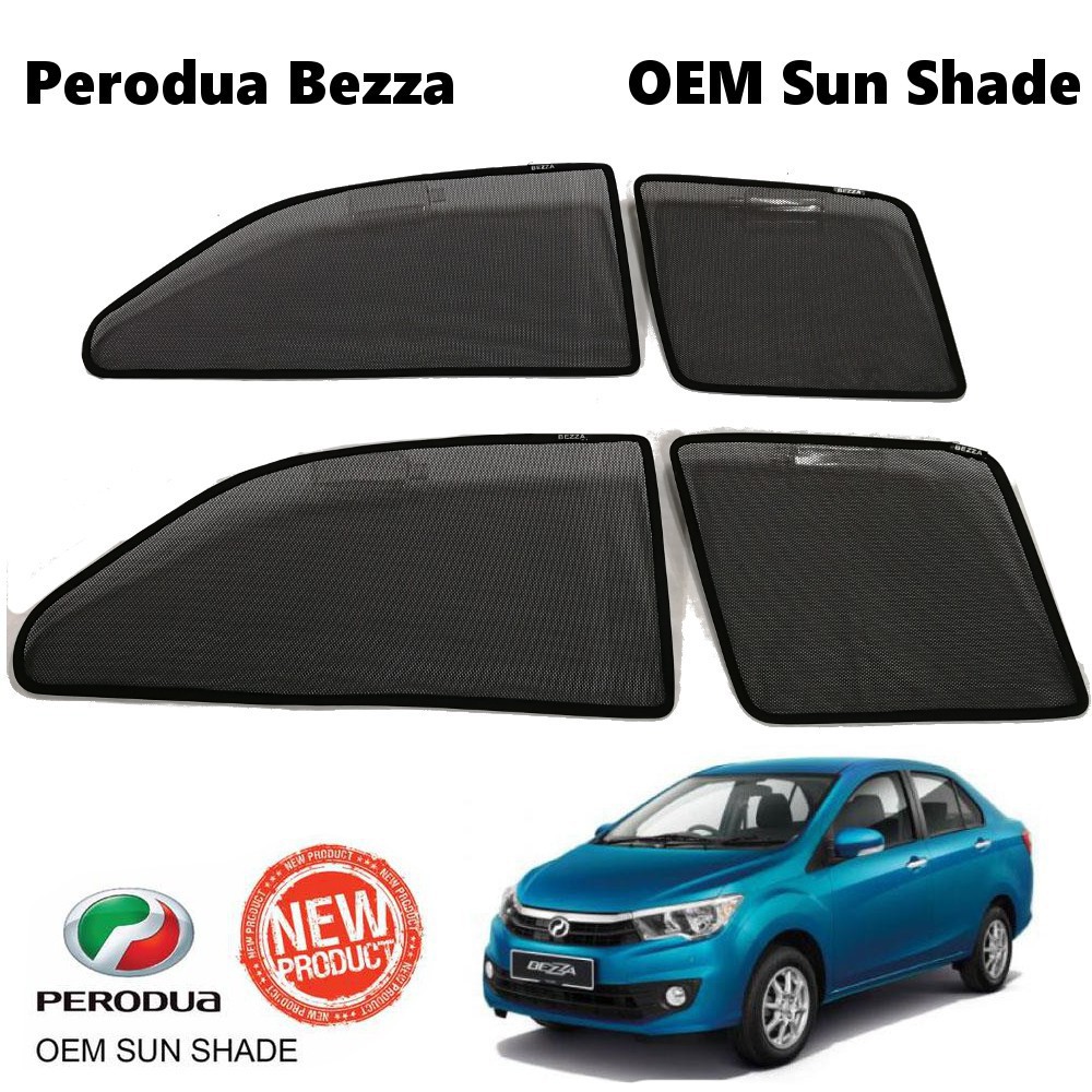 PERODUA BEZZA SUNSHADE MAGNET/Sunshade Magnetic  Shopee 