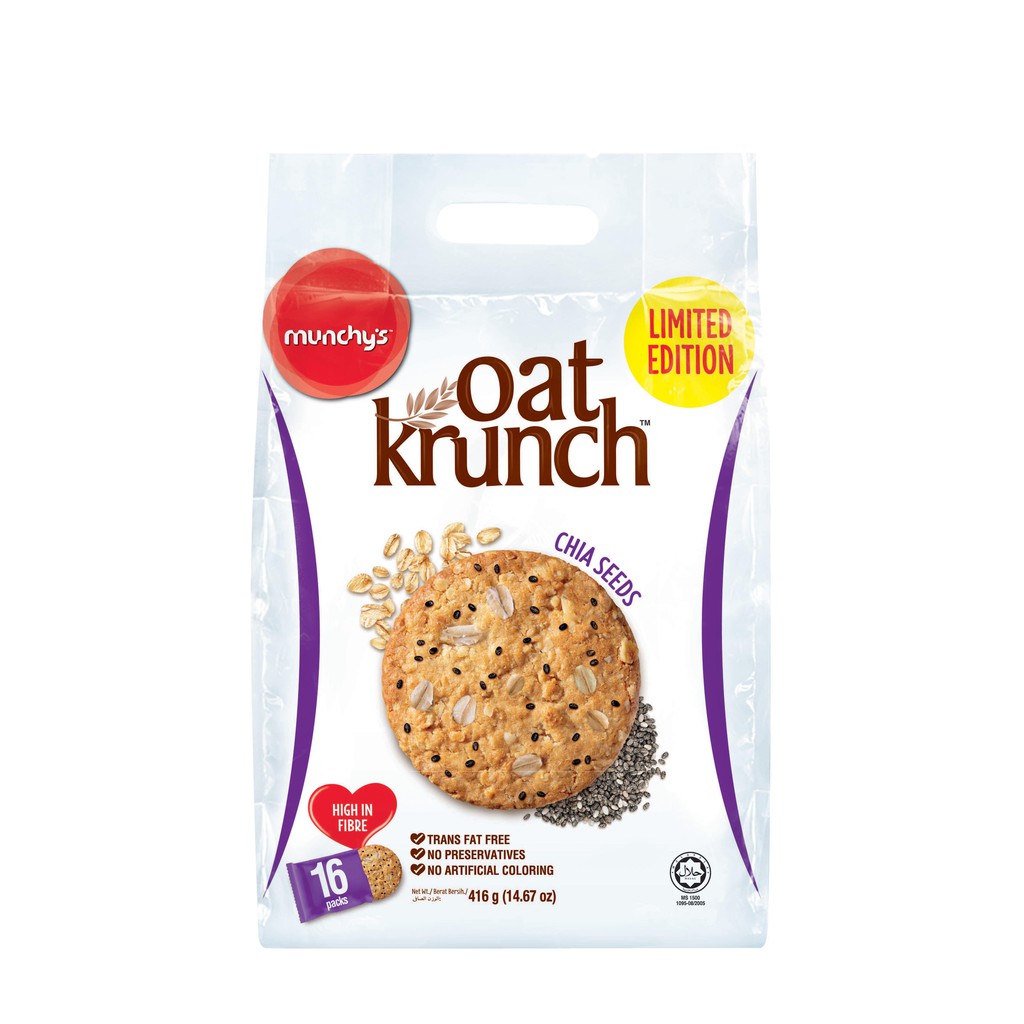 Oat Krunch Chia Seed 416gm - Limited Edition | Shopee Malaysia