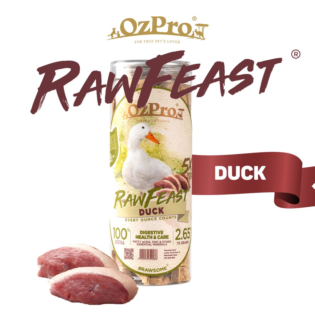 freeze dried raw meat