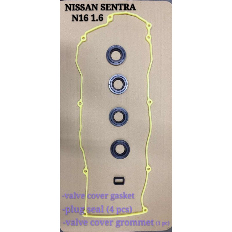 **SILICONE**NISSAN SENTRA N16 1.6 1.8 VALVE COVER GASKET (10 SCREW
