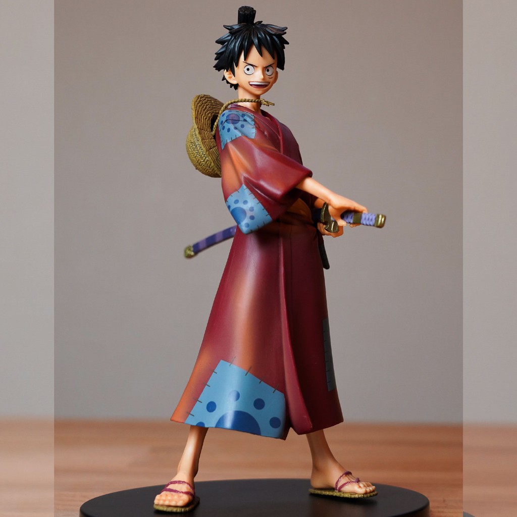 Bandai Spirits One Piece Monkey D Luffy Dxf Figure The Grandline Men Wano Country Shopee Malaysia