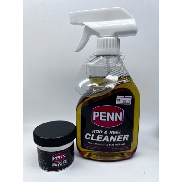 PENN PRECISION REEL GREASE 56.7g PENN ROD & REEL CLEANER (MADE IN USA