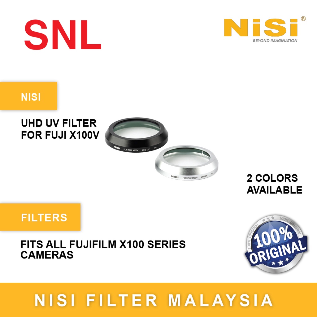 NiSi UHD UV Filter for FUJI X100V Shopee Malaysia