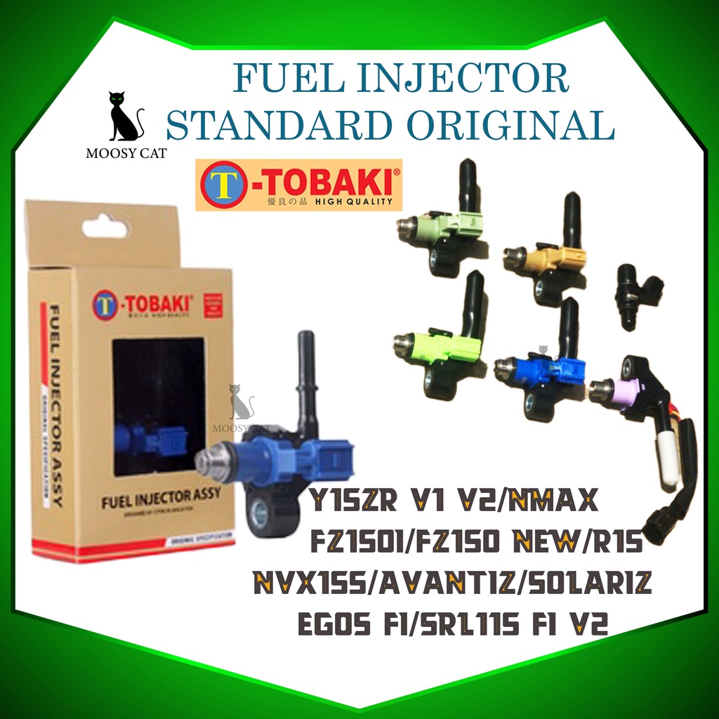 TOBAKI STANDARD ORIGINAL FUEL INJECTOR Y15ZR V1 V2/NMAX/FZ150I/FZ150