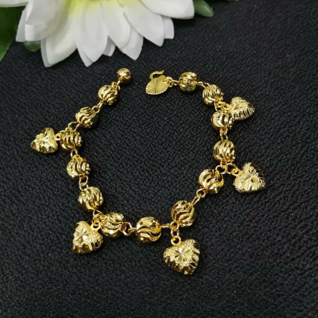 Gelang Bulat Gantung Love Baru Emas Korea Shopee Malaysia Gelang Bulat Gantung Love Baru Emas Korea Shopee Malaysia