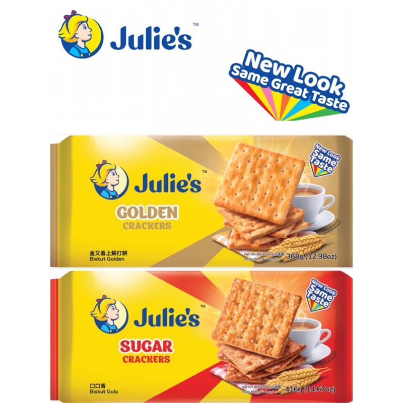 Julie’s Golden Crackers 368g/ Sugar Crackers 416g | Shopee Malaysia