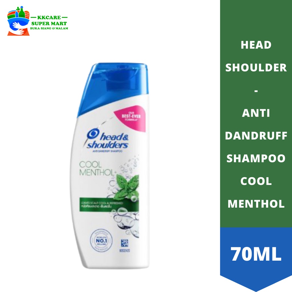 Head & Shoulder - Anti Dandruff Shampoo / Cool Menthol+ ( 70ML ...