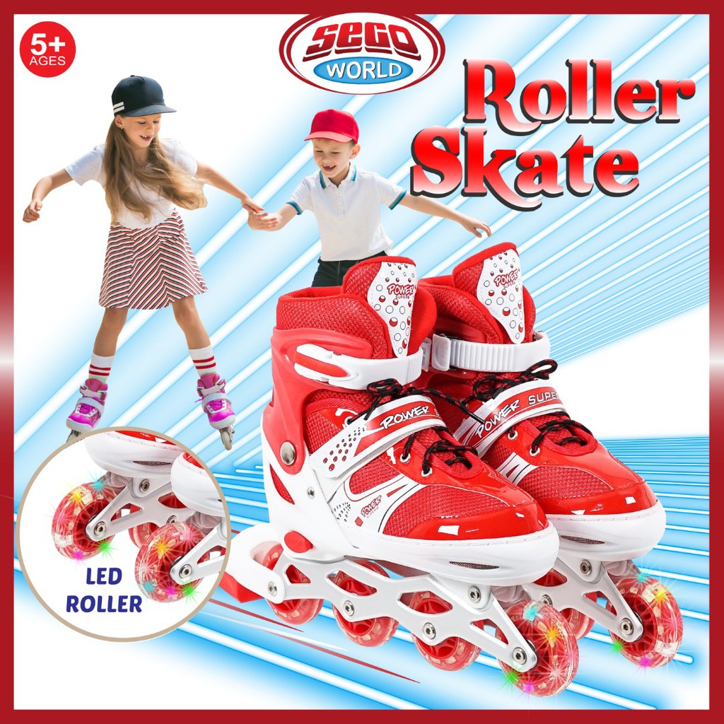 Buy Kids Inline Skates Roller Skate Shoes Hand Carry Bag Rollerblade Budak Kasut Roda Outdoor Segoworld Seetracker Malaysia