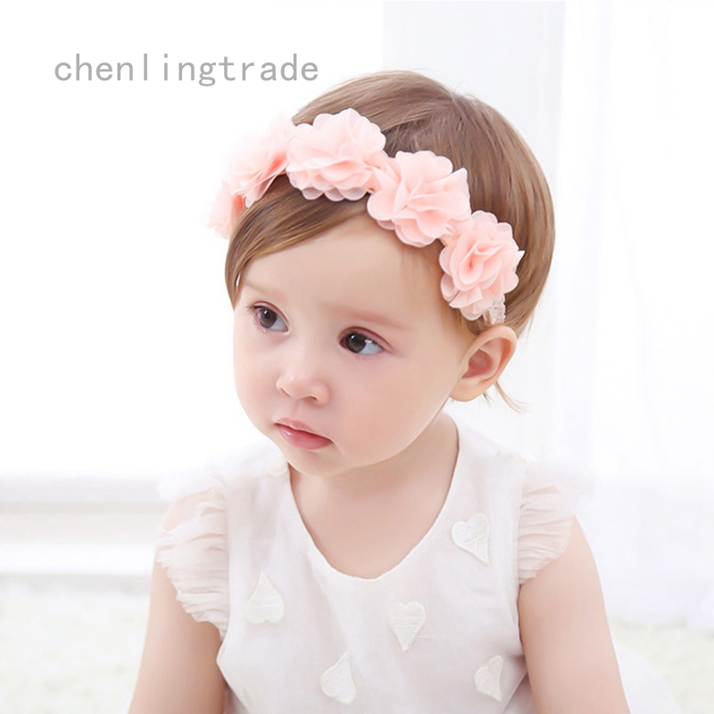 infant floral headbands