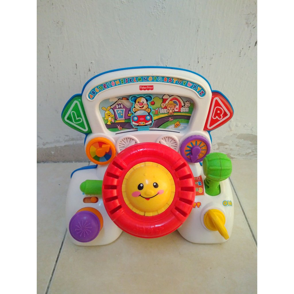 fisher price steering wheel toy