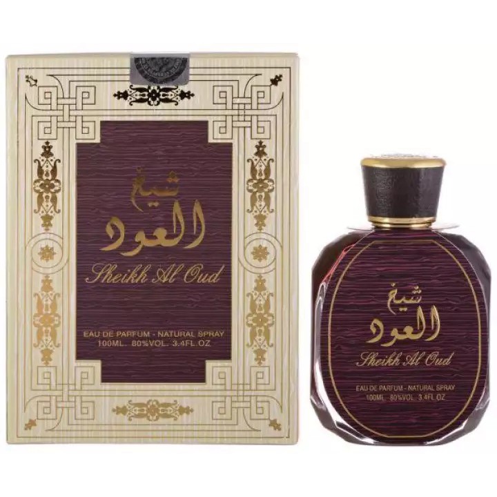 SHEIKH AL OUD 100 ARABIAN PERFUME FOR MEN LONG LASTING BY ARD AL