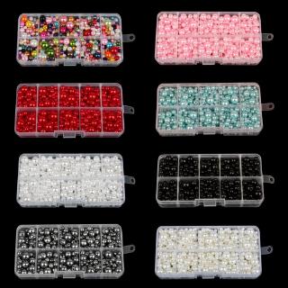 350pcs Round AAA  Mixed Size 4-10mm Beads ABS Pearls Loose Beads For Handcarft Bracelet Making For Jewelry Handmade DIY