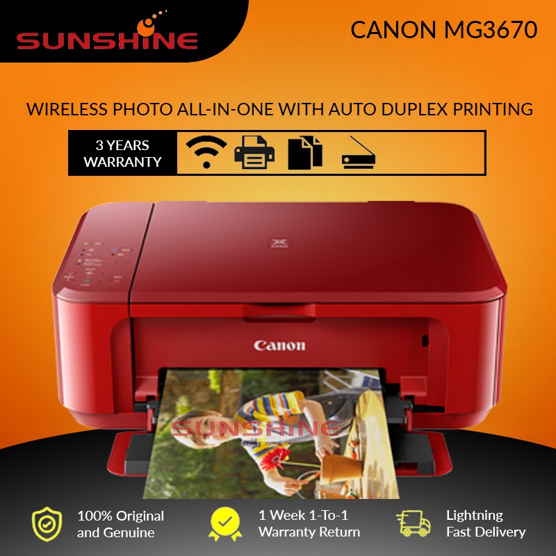 mg3670 scan