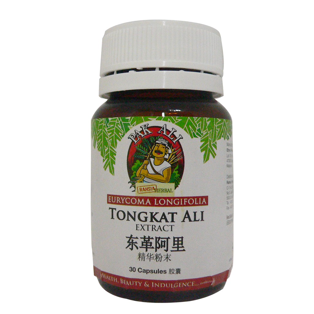 100% Pure TONGKAT ALI Extract 30 capsules - 东革阿里 Traditionally used for MEN health and vitality | 增强体力和耐力 EXP: 2023