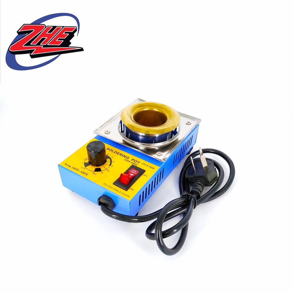 (ZTX11A) 150W 220V 38mm 250g Mini Lead Free Soldering Pot Compact