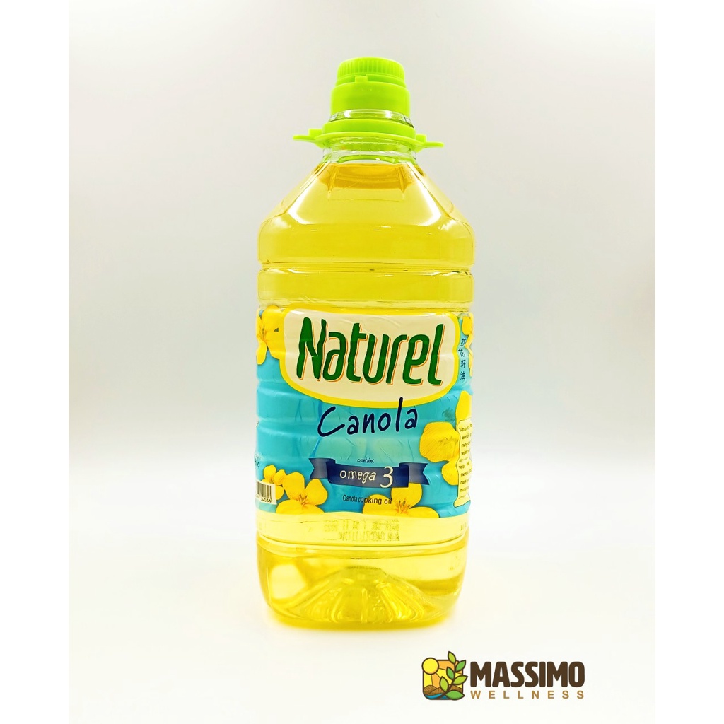 Naturel Canola Cooking Oil 3 kg / Naturel Canola & Sunflower Cooking