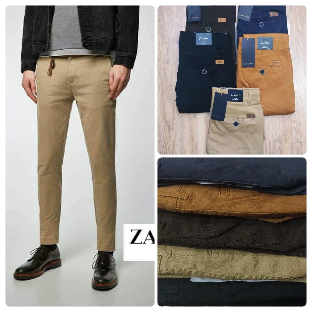 zara man slim fit pants