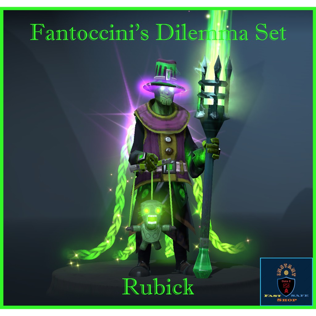 Dota 2 Rubick Fantoccini S Dilemma Set Shopee Malaysia