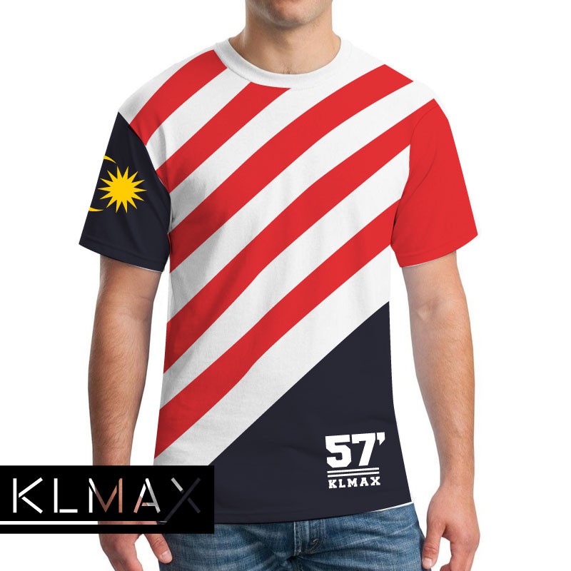Buy KLMAX Gen Gemilang T-shirt - Baju-T Bendera Malaysia 