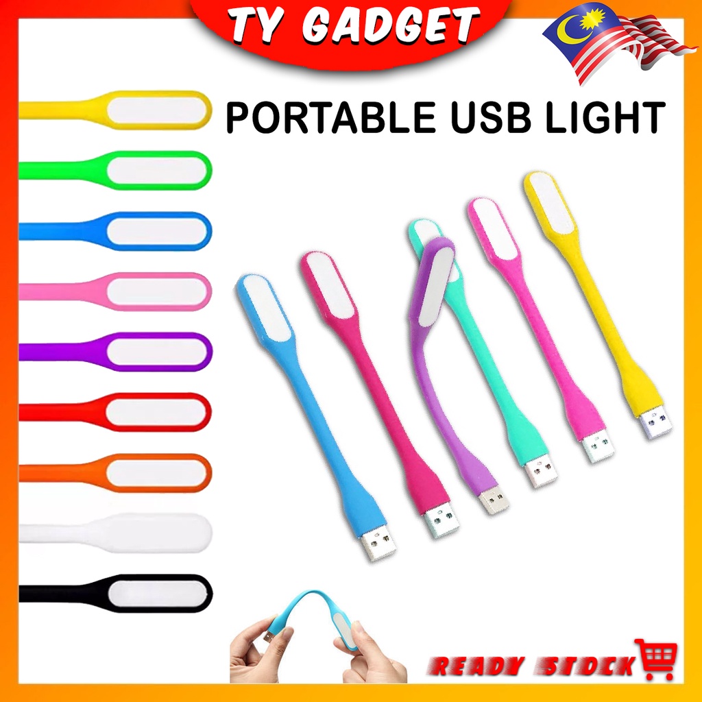 Mini Flexible USB Led USB Light Camping Table Lamp usb Reading lamp For Power bank laptop computer